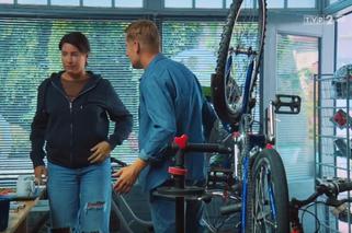 M jak miłość odc. 1624. Paweł (Rafał Mroczek), Majka (Laura Samojłowicz)