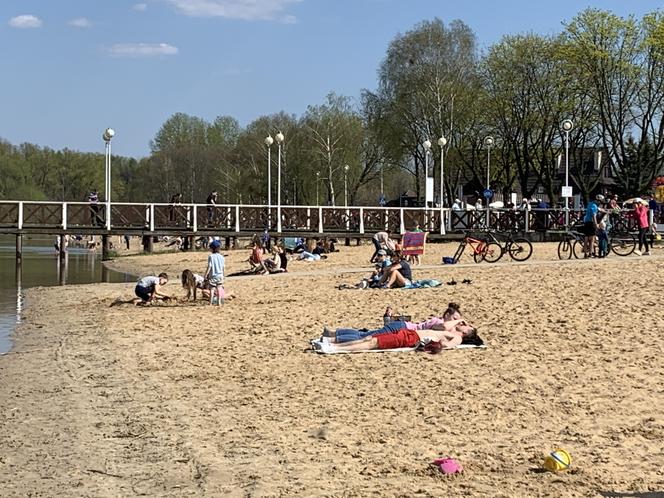 Pogoria w Dąbrowie Górniczej rozpoczęła sezon plażowy