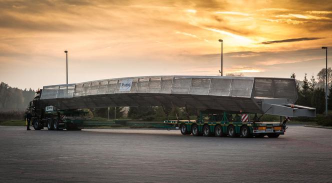 transport ponadgabrytowy kładki