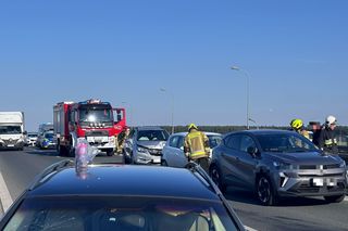 Kolizja pojazdów na DK12