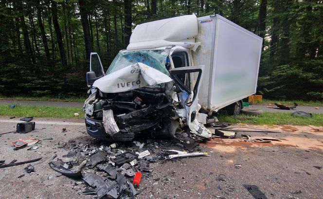Wypadek w Mścicach