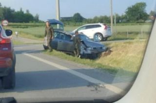 Nastolatka w BMW wymusiła pierwszeństwo