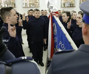 Nowi funkcjonariusze w szeregach lubelskiej policji [ZDJĘCIA]