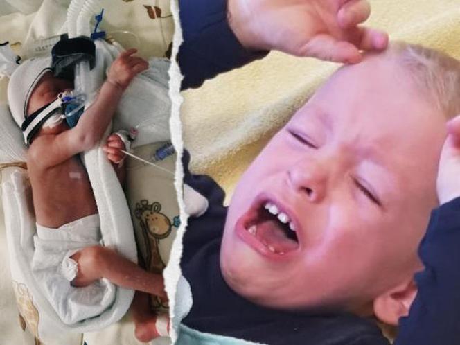 Mały Borysek spod Gorzowa cierpiał od pierwszych chwil życia. Wygląda, jak zdrowie dziecko, ale jego każdy dzień to walka 