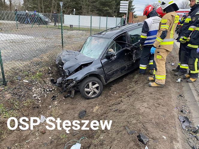 Makabryczny wypadek w Rosnówku