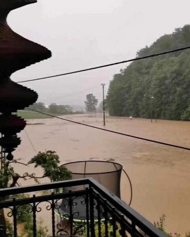 Burze i ulewy w Małopolsce