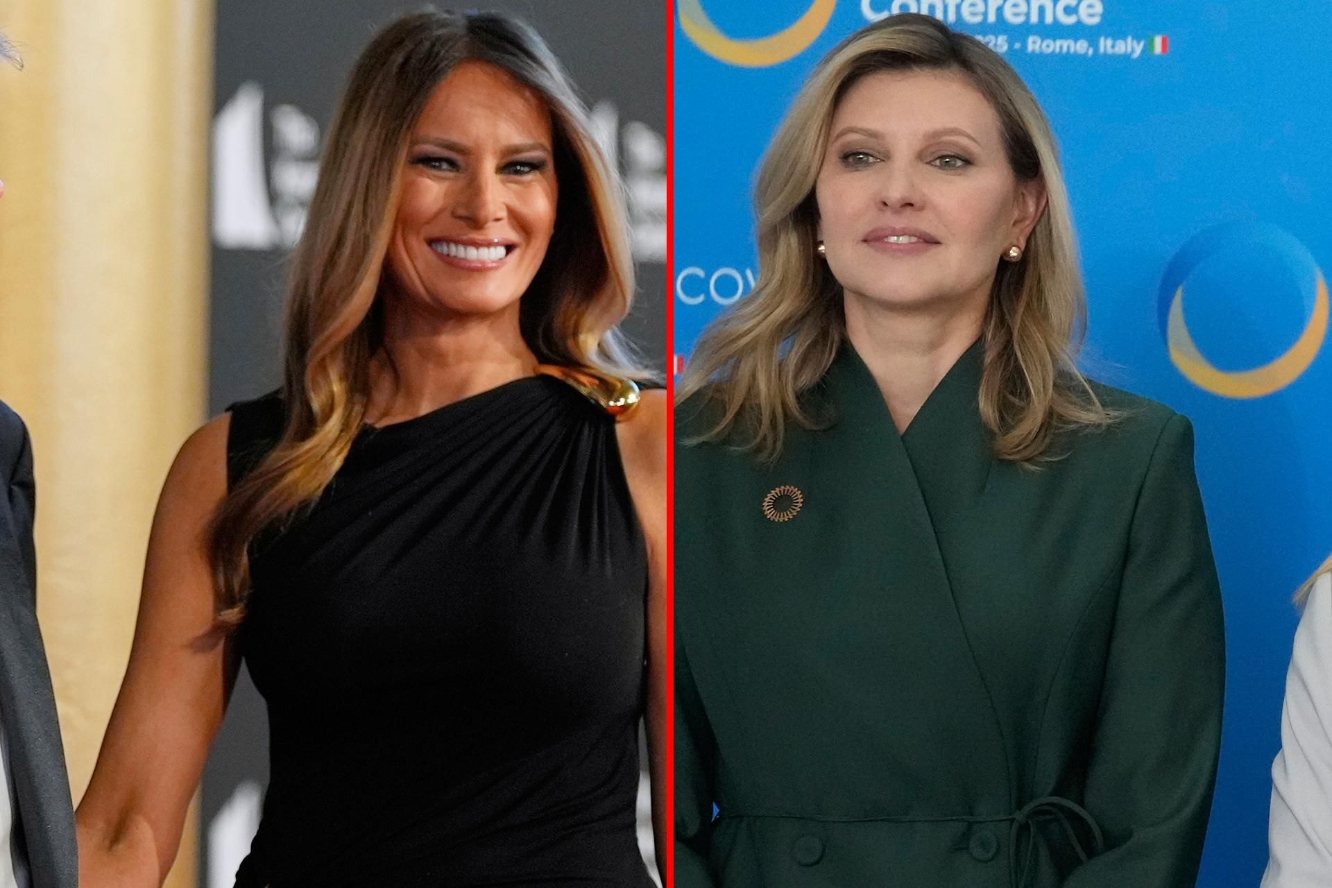Tajemniczy list Zełenskiej dla Melanii Trump