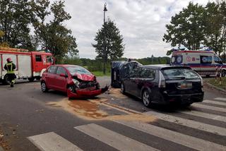 Wypadek Konstancin ul. Od Lasu