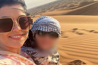 Babski wypad na pustynię. Katarzyna Cichopek zabrała Helenkę do Omanu