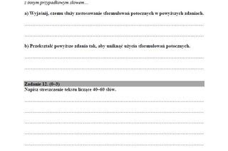 egzamin maturalny język polski 2018 MATURA