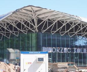 Dworzec Olsztyn Główny coraz bliżej. Budynek niemal na ukończeniu [ZDJĘCIA]