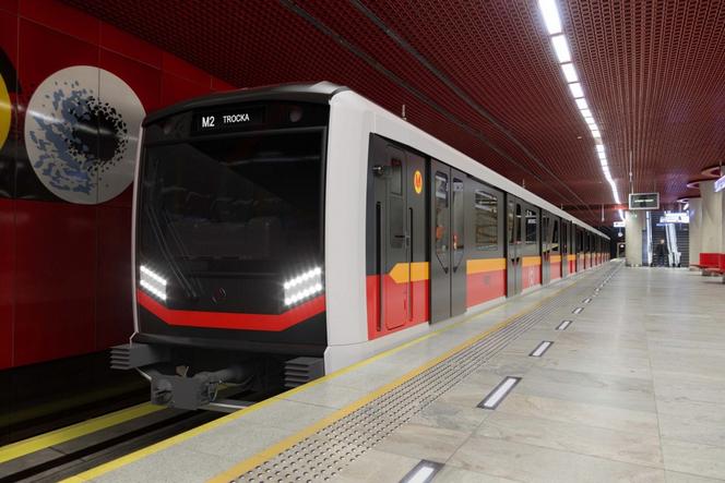 Tak wygląda nowy wagon warszawskiego metra
