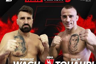 Mariusz Wach - Salim Touahri NA ŻYWO transmisja. Gdzie oglądać MMA Attack 5 dzisiaj 1.02.2025