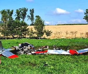 Katastrofa samolotu pod Żywcem. Nie żyją dwie osoby