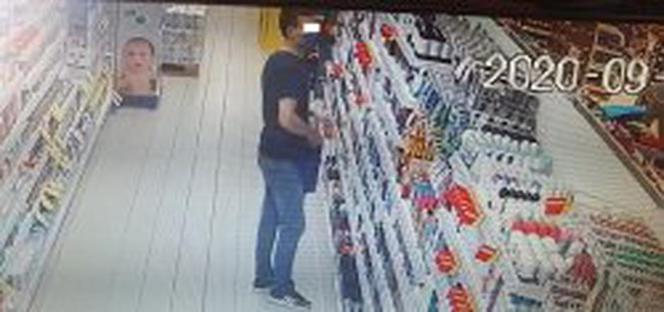 Amator kosmetyków w rękach mundurowych
