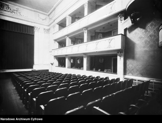 Kino i teatr rewiowy Scala w Krakowie (dzisiejsza Bagatela) w 1938 r.