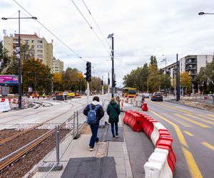 Budowa tramwaju do Wilanowa na kilka tygodni przed otwarciem