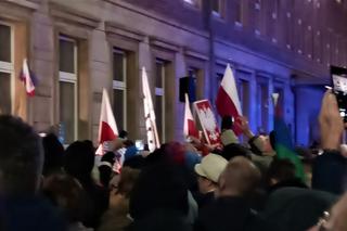 Manifestacja w obronie sądownictwa w Szczecinie