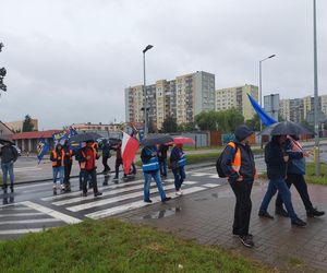 Strajk kolejarzy Bydgoszcz 28.07.25