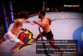 UFC 167 NA ŻYWO. Transmisja St. Pierre vs Hendricks w Orange Sport WIDEO ZAPOWIEDŹ