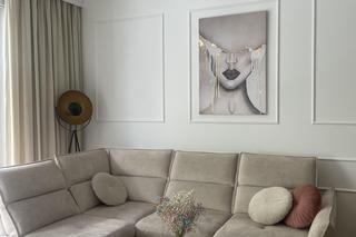 Eleganckie mieszkanie w delikatnych kolorach