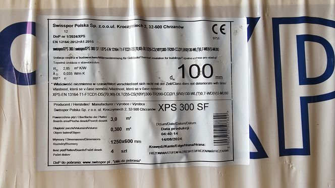 Informacje na opakowaniu