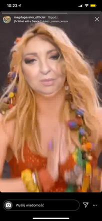 Magda Gessler jako Shakira