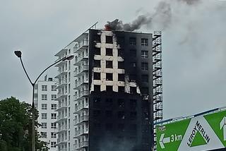 Pożar ul. Północna Lublin