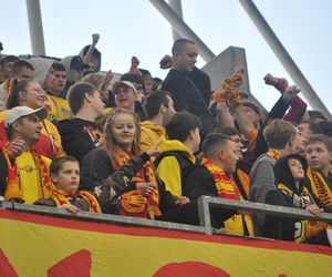 Korona Kielce - Lech Poznań. Zdjęcia kibiców na Exbud Arenie