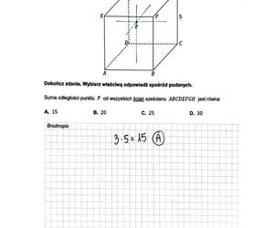 Matura próbna 2023 - odpowiedzi z matematyki