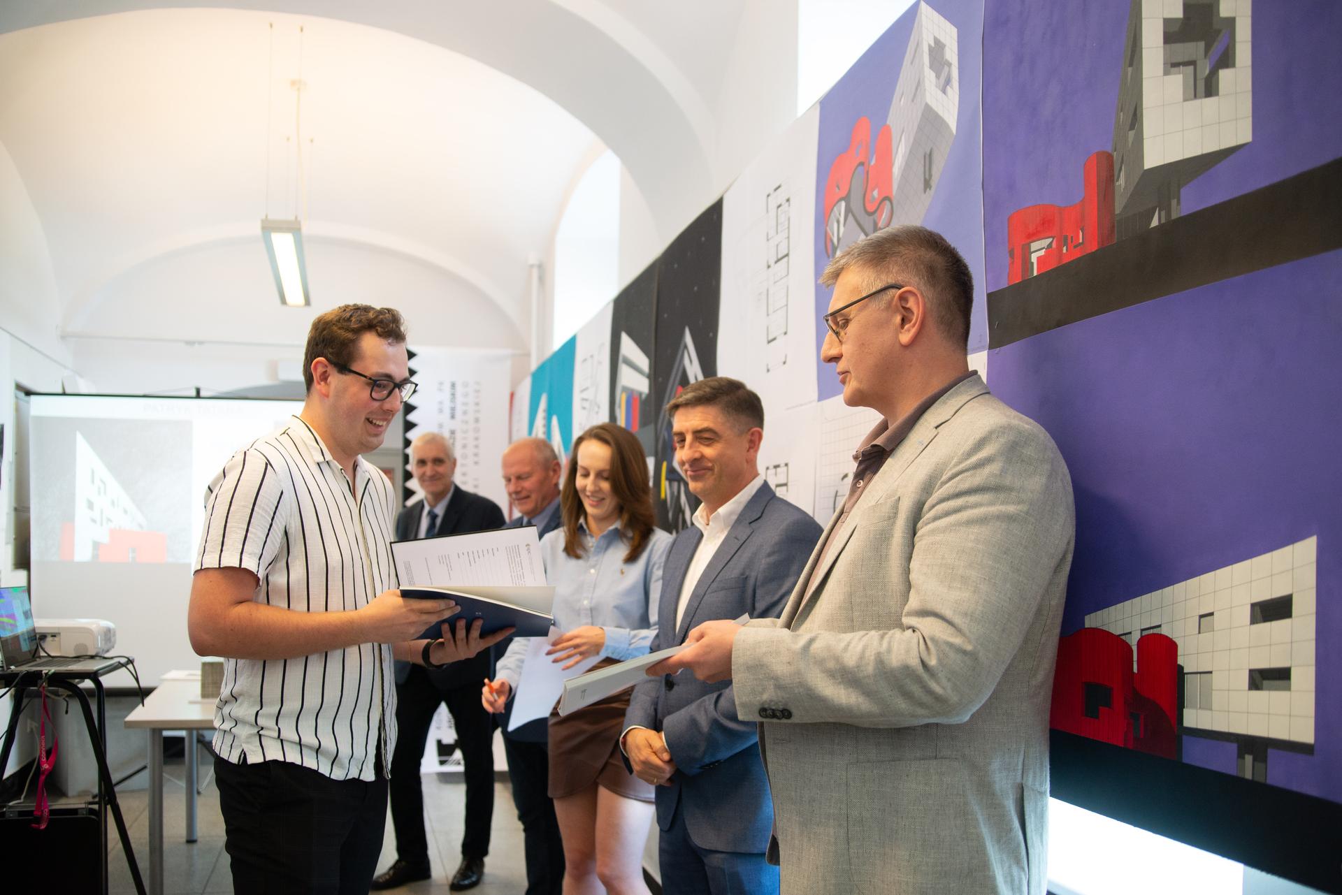 Uroczyste wręczenie nagród w konkursie Architektura betonowa – Gra brył – Dom w krajobrazie miejskim 2023