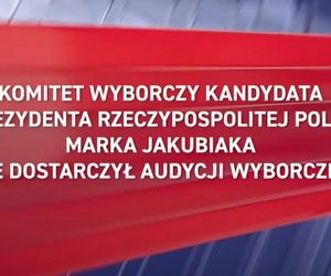 Marek Jakubiak bez spotu