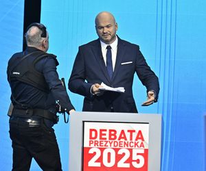 Ostatnie chwile przed debatą Trzaskowskiego i Nawrockiego! Jak wygląda studio?