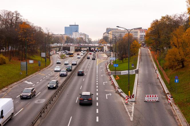 Remont placu Na Rozdrożu, listopad 2023