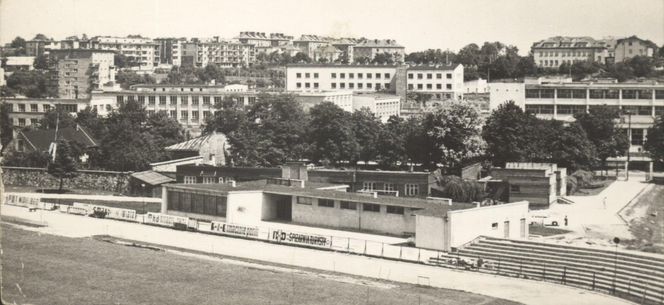 Stadion w latach 60.