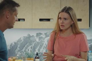 M jak miłość odc. 1771. Franka (Dominika Kachlik), Paweł (Rafał Mroczek)