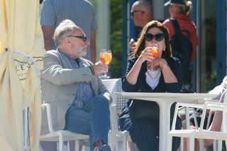 Marszałkini Senatu delektuje się włoskimi drinkami w Sopocie [ZDJĘCIA]