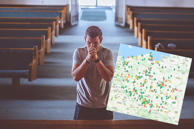 W sieci powstała mapa apostazji. Pokazuje, gdzie można wypisać się z kościoła