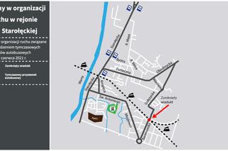 UWAGA! Od soboty zmiany w organizacji ruchu w rejonie ul. Starołęckiej