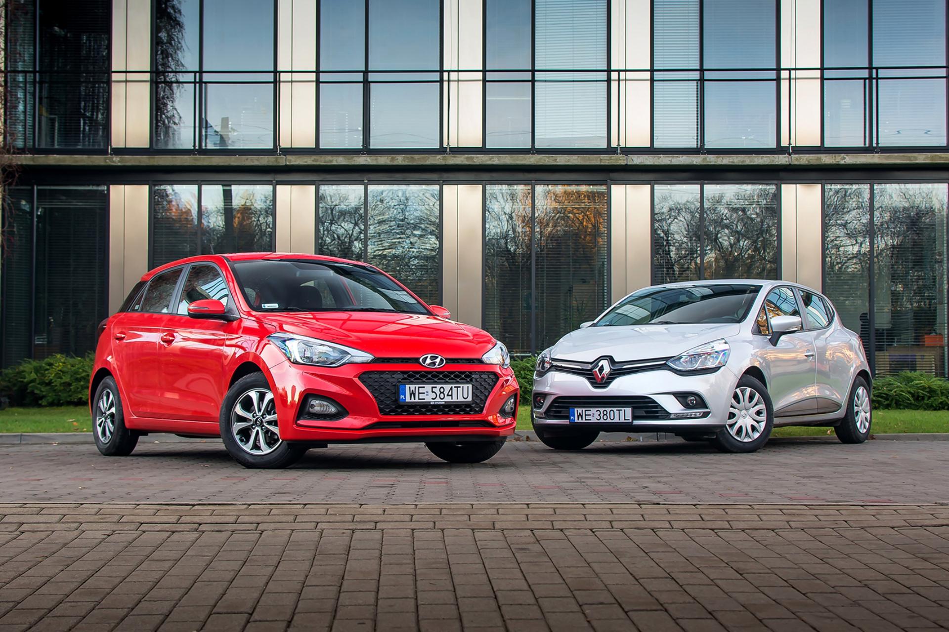 TEST Por wnawczy Renault Clio 1 5 DCi 75 KM Alize Vs Hyundai I20 1 2 
