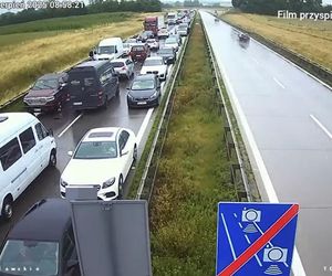 Jechali pod prąd korytarzem życia! Kierowcy z A4 namierzeni przez policję