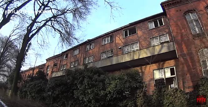 opuszczony szpital w Raciborzu
