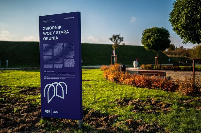 Zbiornik wody Stara Orunia w Gdańsku