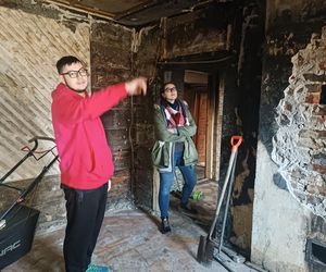 Sąsiadka uratowała mnie z pożaru