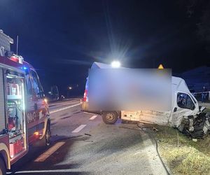 Wypadek śmiertelny w Chmielniku na trasie krajowej numer 73