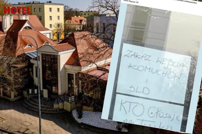 Głosujesz na Tuska lub SLD? Do tego hotelu nie masz wstępu!