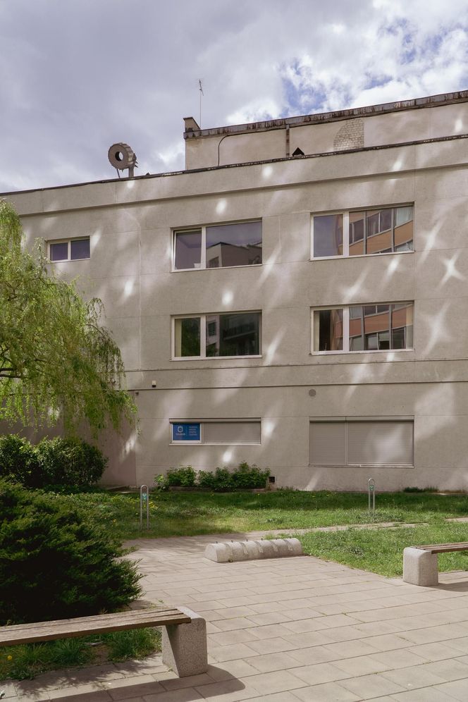 Kościół projektu Wiwulskiego / Dom Kultury Budowlanych w Wilnie