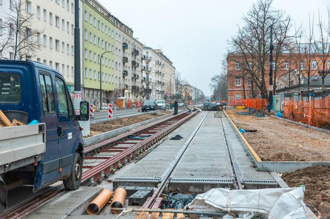 Wielki plan remontów na torach tramwajowych w Warszawie