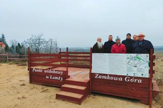 Punkt widokowy na Popowej Górze w Łomży oficjalnie otwarty