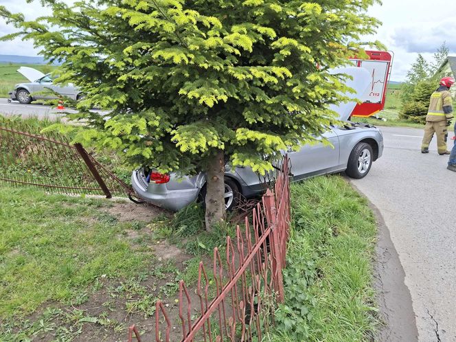 Wypadek w Chybicach